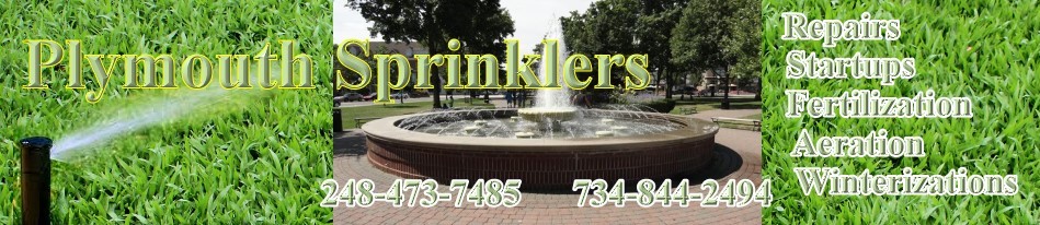 Plymouth Lawn Sprinkler System Services